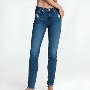 Rag & Bone Cate Mid-Rise Skinny Jeans La Paz Wash Size 27W